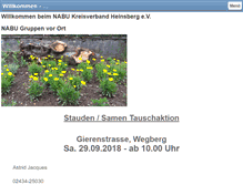 Tablet Screenshot of nabu-heinsberg.de